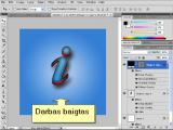 Adobe Photoshop: Info simbolio kūrimas