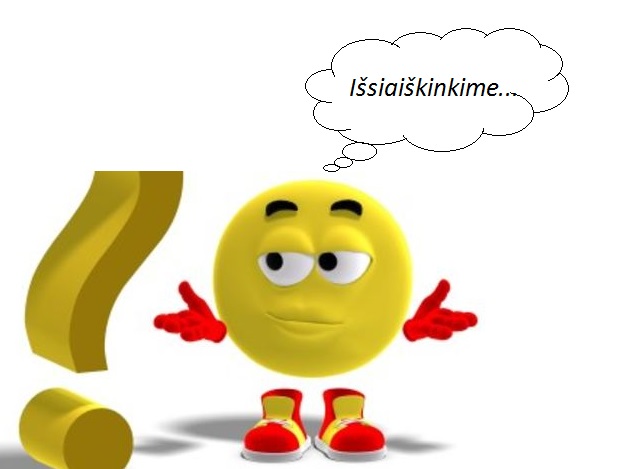 Išsiaiškinkime