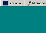 MS Windows. Kaip grąžinti kalbos meniu į įrankių juostą?