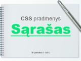 CSS pamoka 4: Sąrašas (1 dalis)