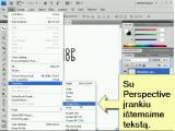 Adobe Photoshop. Kaip sukurti tekstą su šešėliu