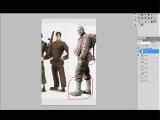 Adobe Photoshop CS4. Stilizuoto kareivio piešimas I dalis