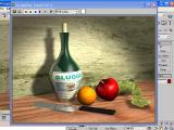 3Ds Max 5. Tekstūros uždėjimas ant apelsino