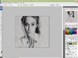Adobe Photoshop. Piešimo pieštuku efekto taikymas nuotraukai