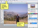 Nuotraukų montažas su Adobe Photoshop programa II dalis