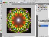 Adobe photoshop: gėlės žiedo abstrakcijos kūrimas