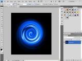 Adobe photoshop: žydrojo sūkurio abstrakcijos kūrimas