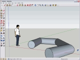 Google Sketchup: Vamzdis