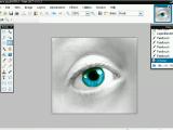 Paint.NET Akių spalvos keitimas