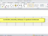 MS Word 2010 lentelės rėmelių tvarkymas