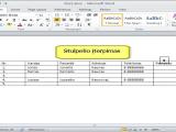 MS Word 2010: lentelės stulpelio įterpimas ir panaikinimas