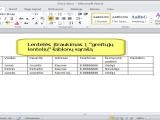 MS Word 2010: "greitosios lentelės" sukūrimas ir įterpimas į dokumentą