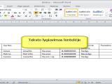 MS Word 2010 teksto lygiavimas lentelėje