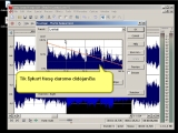 Sound Forge. Garso sklidimo iš kairės į dešinę efektas