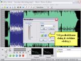 Nero Wave Editor. Volume meniu efektai