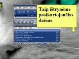 dainu grojimo eiliskumas ir pasikartojanciu dainu istrynimas (Winamp)