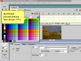 Macromedia Flash. Kaip padaryti žaibo efektą ? Kaip naudoti filtrus ?