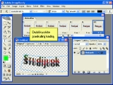Adobe ImageReady. Animuotas tekstas