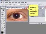 Adobe Photoshop. akies raudonumo panaikinimas