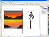 Corel Draw. Saulėlydžio piešimas 3 dalis