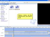 Windows movie maker. Titrų kūrimas