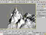 3D Studio Max. Kraštovaizdzis - kalnai (III dalis)