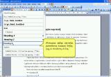Turinio sukūrimas Microsoft Word programa