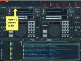 Virtual DJ. Garso tvinksniai