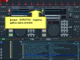 Virtual DJ. Scratch'inimas - plokštelės tampymas