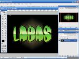 Adobe Photoshop. Teksto efektas